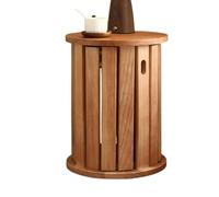 DEOPXF Set Di 4 Sgabelli Impilabili In Legno Massello Vernice Ecologica A Base D'acqua Con Rotelle Stabili E Facili Da Spostare(Cherry,Without wheels)