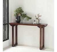 DEOPXF Tavolo Da Ingresso In Legno Massello Naturale Design Classico Cinese Robusto E Durevole Tavolo Da Ingresso Facile Da Installare Perfetto For Ingressi E Soggiorni(80x30x80cm)