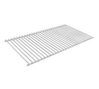 DEOS Griglia in Acciaio Inox Europeo 55x33 cm - Griglia Barbecue Versatile - Accorciabile e Combinabile con Altre Griglie - Diametro Materiale 7+5 mm - AISI 304 - Ideale per Barbecue e Grigliata