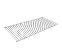 DEOS - Griglia in Acciaio Inox Europeo 65x33 cm - Griglia Barbecue Robusta e Flessibile - Combinabile per Dimensioni Personalizzate - AISI 304 per Barbecue, Camino, Forno - Spessore 7+5 mm