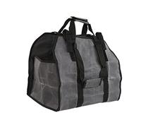 Deosdum Borsa Porta Legna da Ardere, Tela Cerata Resistente, Grande | Resistente all\'acqua, resistente allo strappo, multiuso, cinghie per attrezzi