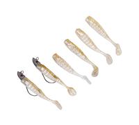 Deosdum Esca da Pesca in Silicone, Design Realistico dell'occhio 3D | Materiale in silicone morbido, elasticità e tocco eccellenti, ideale per la pesca in acqua dolce e salata
