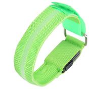 Deosdum Fascia da Braccio a LED con Cinghie Regolabili per la Sicurezza | Materiale in nylon, ricaricabile tramite USB, 3 modalità di illuminazione, vestibilità comoda, per ciclismo, corsa, camminata