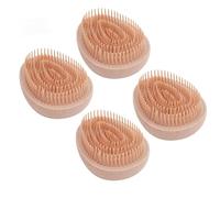 Deosdum Pettini a Forma di per Bambini Che Districano i Capelli Asciutti | Materiale in Fibra Vegetale ABS, Denti Morbidi e Flessibili, Denti Lunghi e Corti per il Massaggio del Cuoio Capelluto,