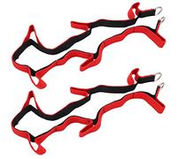 Deosdum Portacanne da Pesca a Parete in Nylon per 6 Canne | Nylon resistente, leggero e portatile, facile da installare, montaggio a parete sopraelevato