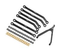 Deosdum Set Aste Sterzo RC, Lega di Alluminio per Modelli Assiali 1/24 (#1) | Antiruggine, leggero, comodo da riporre, compatibile con Axial SCX24 C10