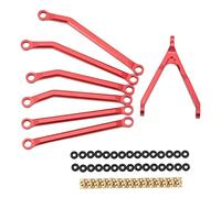 Deosdum Set Aste Sterzo RC, Lega di Alluminio per Modelli Assiali 1/24 (#2) | Antiruggine, leggero, comodo da riporre, compatibile con Axial SCX24 C10