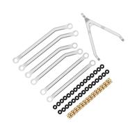 Deosdum Set Aste Sterzo RC, Lega di Alluminio per Modelli Assiali 1/24 (#3) | Antiruggine, leggero, comodo da riporre, compatibile con Axial SCX24 C10