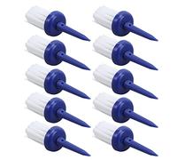 Deosdum Tipo di Spazzola per Tee da in Plastica, Design a Bassa Resistenza | Materiale resistente, set da 10 pezzi, altezza costante, ottimo per l\'allenamento, riduce al minimo l\'attrito