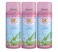 Deotek Profumo Deodorante Tessuti Abiti Tende Divani Speciale Lavanderia Muschio Bianco Talco Classic (Rosa Classic)