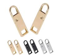 Deoward Chiusura Lampo di Ricambio con Cerniera Tira Sostituzione (6 Pcs)