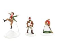 Department 56 Dickens Village Accessories - Set di statuette di amici e vicini, varie dimensioni, multicolore