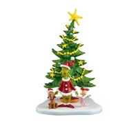 Department 56 Grinch Villages 4024836, statuetta di benvenuto per il giorno di Natale, 14,3 cm, verde