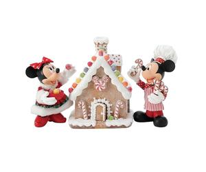 Department 56 Possible Dreams - Set di statuette Disney a forma di casa di pan di zenzero, 15,2 cm, multicolore