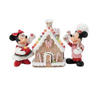 Department 56 Possible Dreams - Set di statuette Disney a forma di casa di pan di zenzero, 15 cm, multicolore