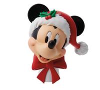 Department 56 Puntale per albero di Babbo Natale con Topolino Disney, 17,8 cm, multicolore