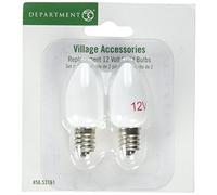 Department 56 replacement 12-volt lampadina, bianco