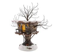 Department 56 The Original Snow Village Home Alone Kevin's Tree House Light Up Building, 26 cm, multicolore