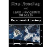 Department of the Army Map Reading and Land Navigation (Copertina rigida)
