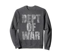 Department of War USA Grunge Camouflage Graphic Design Felpa