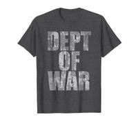Department of War USA Grunge Camouflage Graphic Design Maglietta