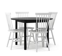 Department Wood Set da Pranzo Nero/Bianco