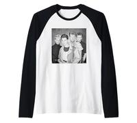 Depeche Mode Costruzione Time Again Era 1983 Allan Ballard Maglia con Maniche Raglan