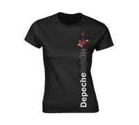 DEPECHE MODE - VIOLATOR SIDE ROSE BLACK T-Shirt, Girlie Womens: 16