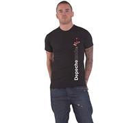 Depeche Mode Violator Side Rose Uomo T-Shirt Nero XXL 100% Cotone Regular