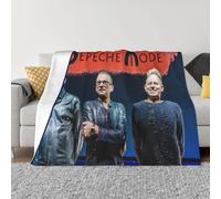 Depeche Muic in Mode - Coperte di flanella, coperte, letti e divani, comode per tutte le stagioni, calde coperte da viaggio, 101 x 76 cm