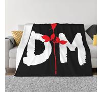 Depeche Muic in Mode - Coperte di flanella, coperte, letti e divani, morbide e calde per tutte le stagioni, coperte in peluche, 101 x 76 cm