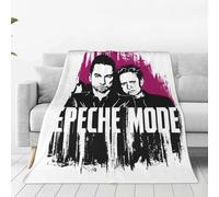 Depeche Muic in Mode - Coperte in flanella, coperte, letti e divani, morbide e calde per tutte le stagioni, coperte in peluche, 127 x 101 cm