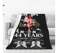 Depeche Muic in Mode - Coperte in flanella, coperte, letti e divani, morbide e calde per tutte le stagioni, coperte in peluche, 127 x 101 cm