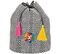 Depesche 10977 - Zaino con Cordino TopModel Black And White, ca. 26 x 17 x 36 cm