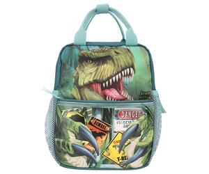 Depesche 11778 Dino World Danger Backpack for Children in Dark Green with Trex M