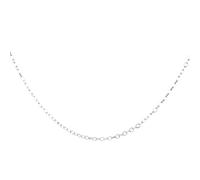 Depesche 11783-001 Collana a Maglie Piccole, Argentata, Lunghezza variabile (42 cm + 5 cm), Ideale Come Piccolo Regalo