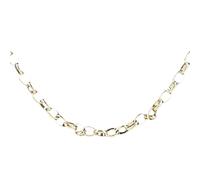 Depesche 11783-005 Collana a Maglie Medie, placcata Oro, Lunghezza variabile (42 cm + 5 cm), Ideale Come Piccolo Regalo, Multicolore, Normal