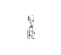 Depesche 11785-031 Charms Express Yourself - Ciondolo per collane e bracciali, Lettera R, Placcato Argento, Come Piccolo Regalo