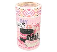 Depesche 11963 TOPModel Crea Il Tuo Bel Cesto-Set Fai da Te per la Realizzazione portaoggetti, Materiale per 3 cesti di Diverse Dimensioni, Multicolore