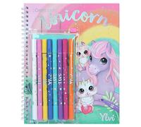 Depesche 12168 Ylvi Colouring Book Set with 30 Double Pages for Creating Imagina