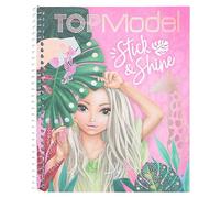 Depesche Libro da colorare TOPModel Stick & Shine – 24 pagine con motivi da colorare e disegnare