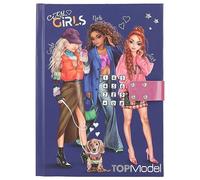 Depesche 12711 TOPModel City Girls - Diario con Numeri e Suono, Libro con 80 Pagine a Righe e Colorate