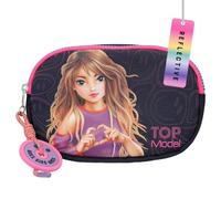 Depesche 12875 TOPModel Night Light-Crossbag Blu Scuro, Borsa Motivo a Modello e Tracolla Regolabile, Multicolore