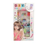 Depesche 12885 TOPModel Mobile Chain - Set per Il Fai da Te, Perline in Vari Modelli, Inclusi Nastri, per la creazione di ciondoli creativi