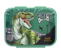 Depesche 12898 Dino World Reflector Dark Green with Dinosaur and Lightning Desig