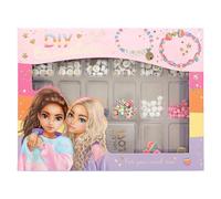 Depesche 12959 TOPModel bracciali Fai da Te per la Realizzazione, Set di Gioielli con Varie Perline, Ciondolo in Oro e Molto Altro, Multicolore, One Size