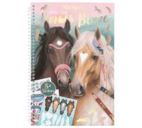 Depesche 12964 Miss Melody Crea Blaze-Libro da colorare con 36 Pagine per disegn