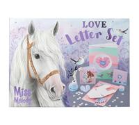 Depesche 12969 Miss Melody Love Cassetta delle Lettere a Mano con Disegno di Un Cavallo, Set di Scrittura con cancelleria, Buste, Adesivi, francobolli e Molto Altro, Multicolore, One Size