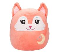 Depesche 13043 Ylvi Swoppies-Volpe Arancione, con Effetto Glow, Luna e Orecchie a Punta, Peluche Alto Circa 20 cm, Multicolore, One Size