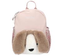 Depesche Rucksack 13128 Princess Mimi Milo-Zaino in Rosa, con Motivo di Cane, Orecchie flosce e Peluche, Borsa con Cinghie Regolabili, Multicolore, One Size